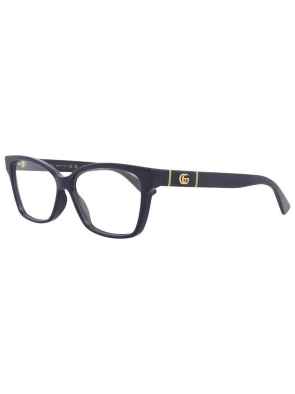 New Gucci Womens Cat Eye Blue Blue Transparent Fashion Designer Eyeglasses